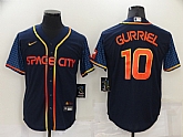 Astros 10 Yuli Gurriel Navy Nike 2022 City Connect Cool Base Jersey,baseball caps,new era cap wholesale,wholesale hats